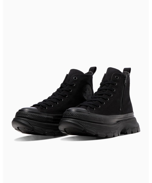 「CONVERSE ALL STAR」 ハイカットスニーカー 5.5 ブラック メンズの画像