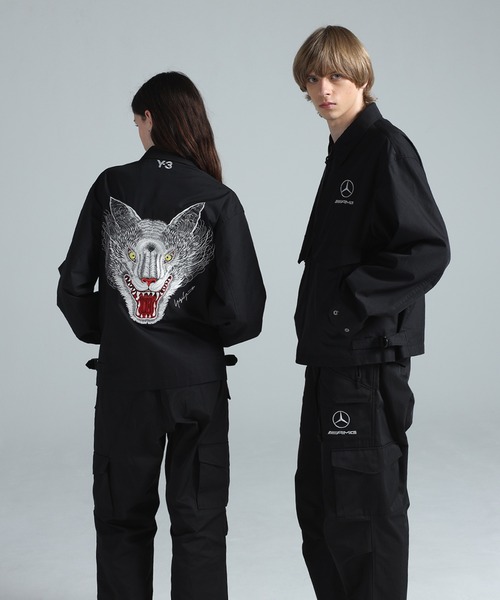 Y-3 ブルゾン アウター MERCEDES - AMG PETRONAS FORMULA 1 TEAM WOLF