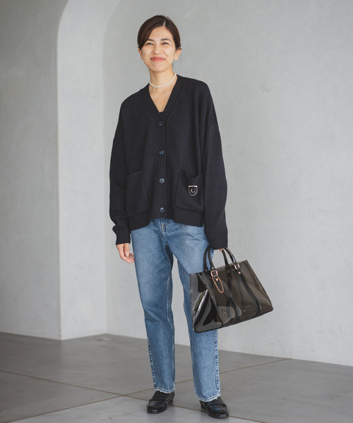 「IENA」 デニムパンツ 24 ブルー レディースの画像