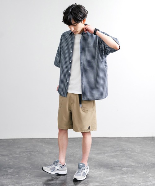 KANGOL（カンゴール） ワイドパンツ パンツ 別注コラボ 接触冷感水陸