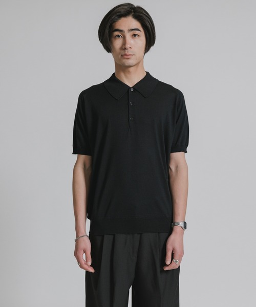 JOHN SMEDLEY（ジョンスメドレー） ポロシャツ 半袖 メンズ レディース