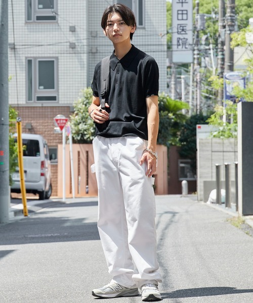 JOHN SMEDLEY（ジョンスメドレー） ポロシャツ 半袖 MONROE TIPPED