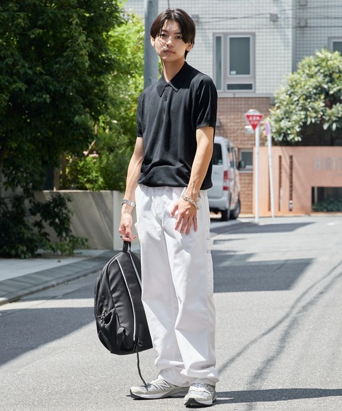 JOHN SMEDLEY（ジョンスメドレー） ポロシャツ 半袖 MONROE TIPPED