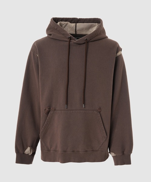 パーカー DAMAGED HOODIE メンズ_2