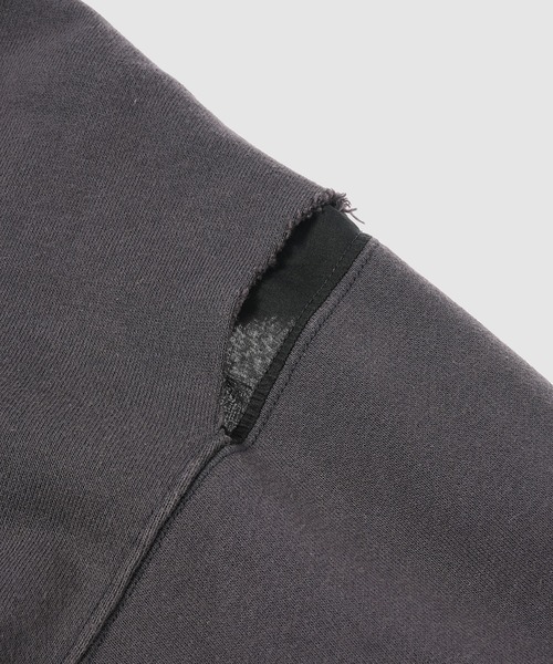 パーカー DAMAGED HOODIE メンズ_5