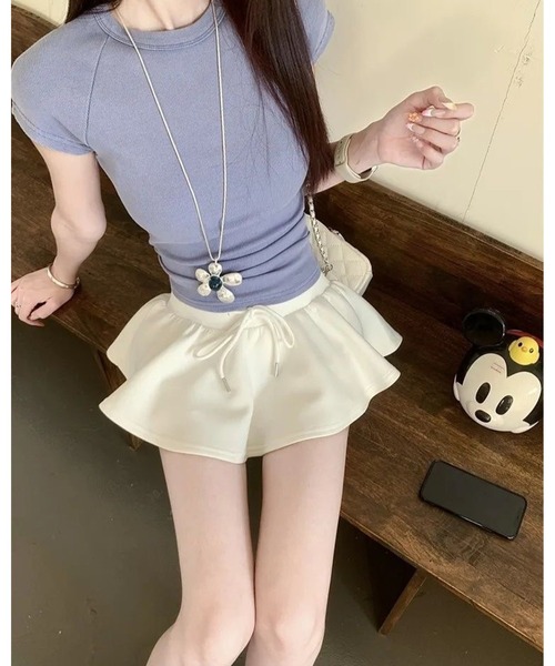 inst.ALL スカート インパンドッキングマイクロミニスカート