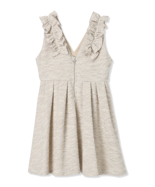 「Amourire girl」 「KIDS」半袖ワンピース 150cm オフホワイト キッズ_画像8