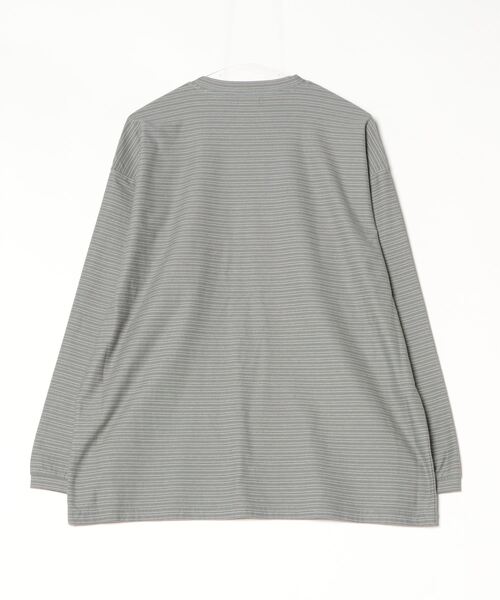 「Steven Alan」 長袖Tシャツ M ダークグレー メンズの画像