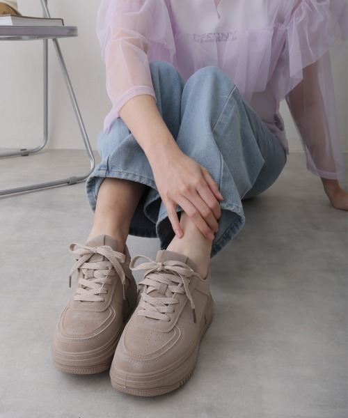 「DEMETER」 ローカットスニーカー L ベージュ系その他 レディース_画像4