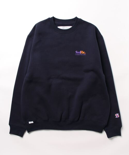 「Lui's」 「SUPERTHANKS」スウェットカットソー SMALL ネイビー レディース_画像2