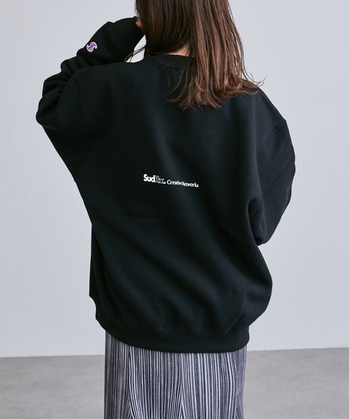 「Lui's」 「SUPERTHANKS」スウェットカットソー SMALL ネイビー レディース_画像3