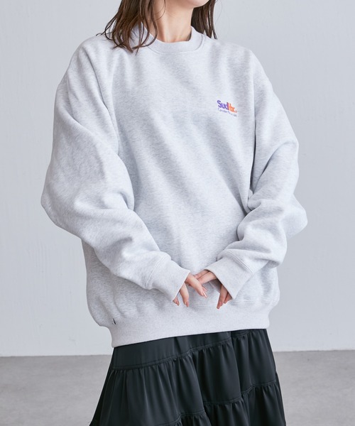 「Lui's」 「SUPERTHANKS」スウェットカットソー SMALL ネイビー レディース_画像5
