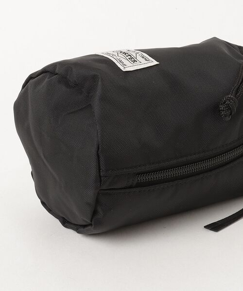 「HYKE」 BONSAC MINI & COIN CASE「PORTERコラボ」 - ブラック レディース_画像3
