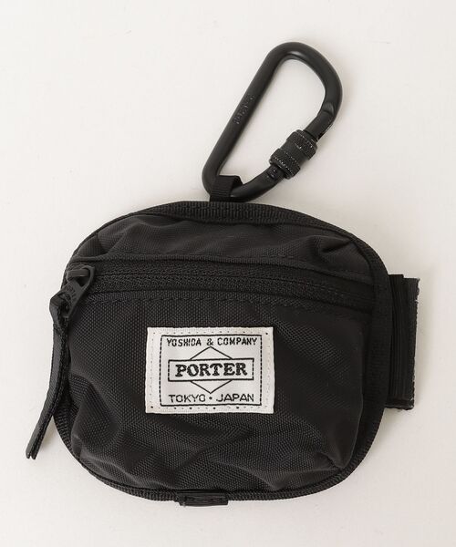 「HYKE」 BONSAC MINI & COIN CASE「PORTERコラボ」 - ブラック レディース_画像5