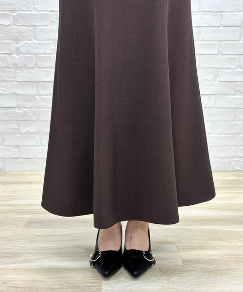 「31 Sons de mode」 長袖ワンピース S チャコールグレー レディースの画像