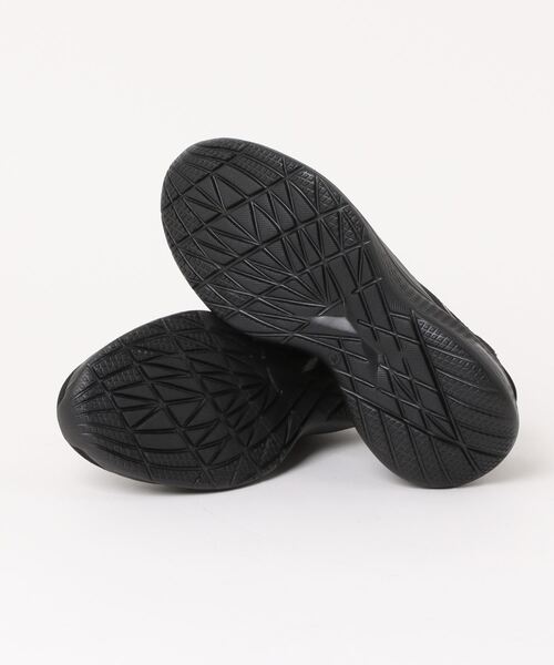「SKECHERS」 スリッポン 24.0cm ブラック×ブラック レディース_画像3