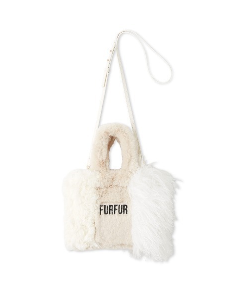 「FURFUR」 2WAYバッグ FREE ミント レディース_画像4