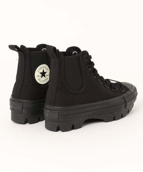 「CONVERSE」 ハイカットスニーカー 23.5cm ブラック レディース_画像3