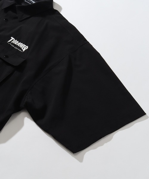 「THRASHER」 ナイロンブルゾン L グレイッシュベージュ メンズ_画像5