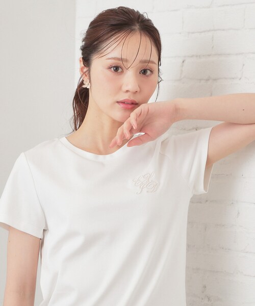 index（インデックス） uvカット tシャツ 「接触冷感」エンブレムロゴ
