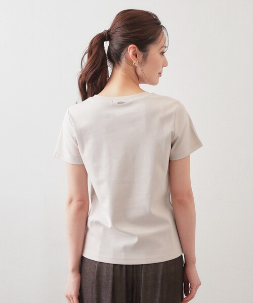 index（インデックス） tシャツ 半袖 「接触冷感」エンブレムロゴ刺繍T