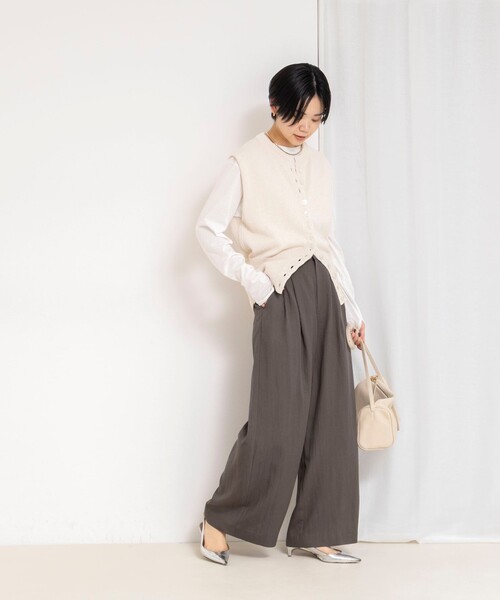 「NOLLEY'S」 パンツ 36 ミント レディース_画像5