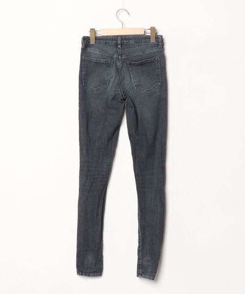 「COMPTOIR DES COTONNIERS」 スキニーデニムパンツ 9 グレー レディース_画像2