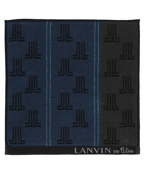 LANVIN en Bleu ハンカチ タオルハンカチ メンズ レディース