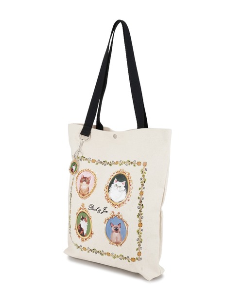 「PAUL & JOE ACCESSOIRES」 トートバッグ FREE アイボリー レディース_画像7
