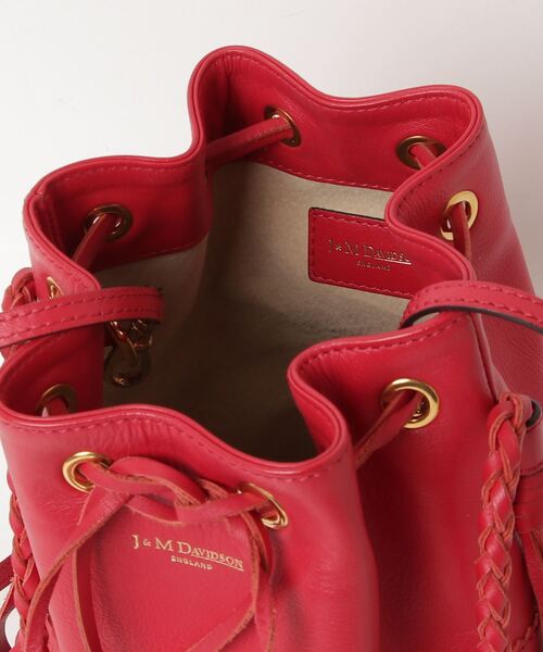 J&M Davidson　ハンドバッグ J&M Davidson（J＆Mデヴィッドソン） 」 2WAYバッグ - レッド