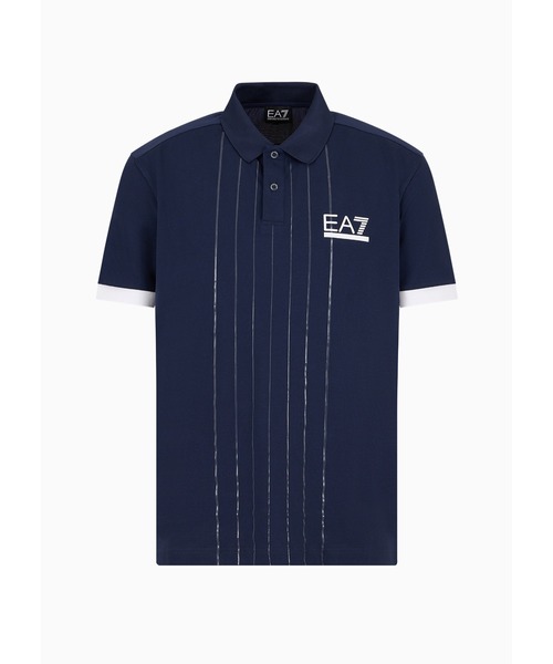 新品】EA7 EMPORIO ARMANI ポロシャツ ネイビー 直販サイト