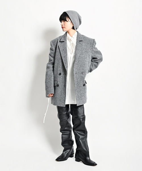 「CITYSHOP」 7分袖ブラウス FREE ブラック レディース_画像7