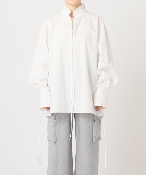 「CITYSHOP」 7分袖ブラウス FREE ブラック レディース_画像8