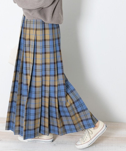「URBAN RESEARCH Sonny Label」 プリーツスカート FREE グレー レディース_画像3