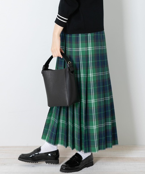 「URBAN RESEARCH Sonny Label」 プリーツスカート FREE グレー レディース_画像4