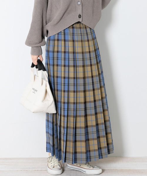 「URBAN RESEARCH Sonny Label」 プリーツスカート FREE グレー レディース_画像5