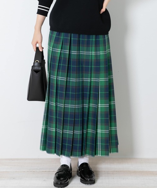 「URBAN RESEARCH Sonny Label」 プリーツスカート FREE グレー レディース_画像8