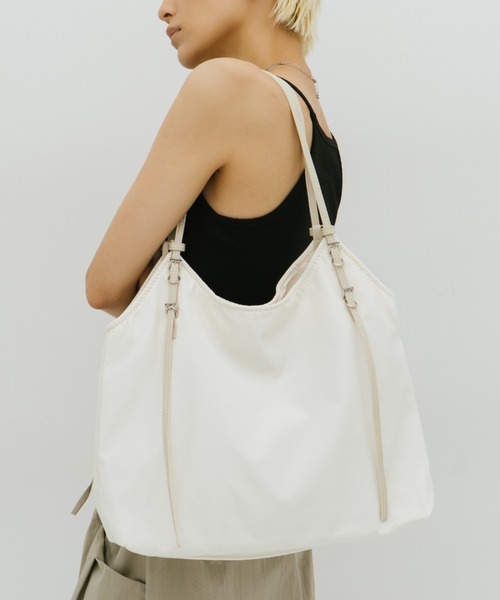 HANNE トートバッグ 大きめ ソフトナイロントートBAG レディース