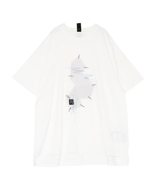 UN3D.（アンスリード） tシャツ 半袖 ORIGAMI PARTS STITCH T-SH