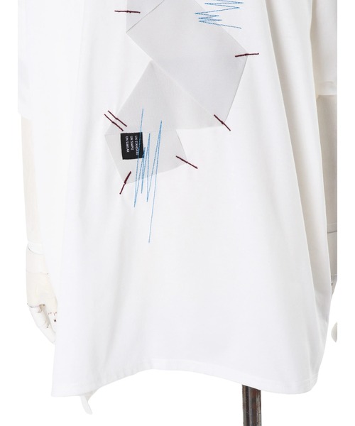 UN3D.（アンスリード） tシャツ 半袖 ORIGAMI PARTS STITCH T-SH