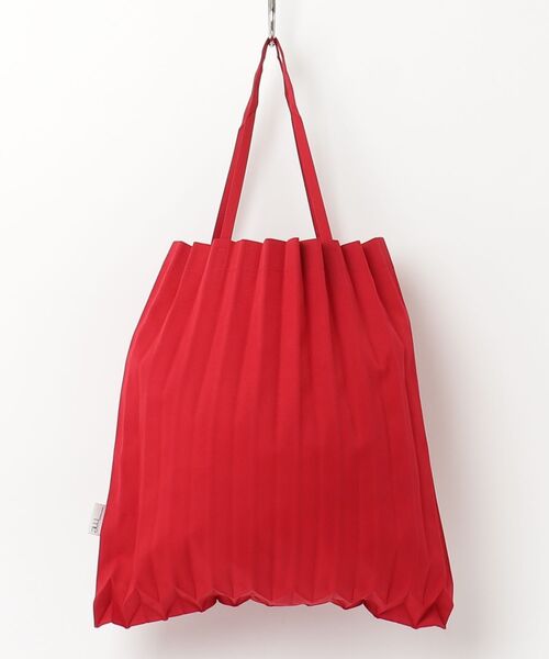 me ISSEY MIYAKE 「me by MIYAKE」 トートバッグ - レッド レディース