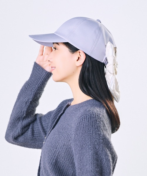 「CA4LA」 キャップ ONESIZE ベージュ レディース_画像3