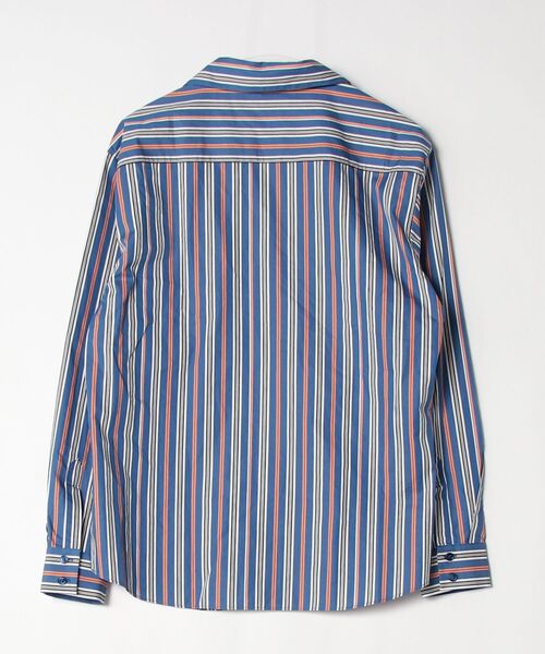 JIL SANDER NAVY（ジルサンダーネイビー） ストライプ柄長袖シャツ 40 