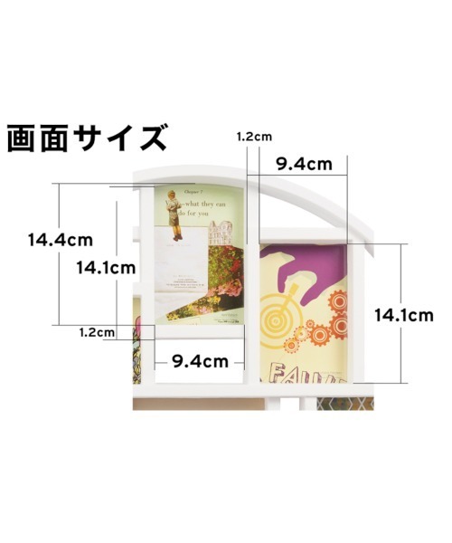 写真立て umbra/ルナ ウォールフレーム ホワイト | Umbra | 05