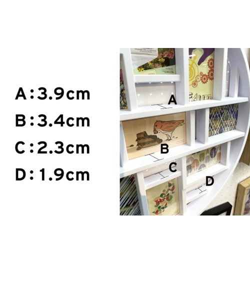 写真立て umbra/ルナ ウォールフレーム ホワイト | Umbra | 07