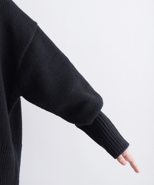 ADAM ET ROPE'（アダムエロペ） ニット 【WEB限定】タートルバック