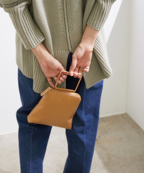 ＊美品＊アダムエロペ AER アルパカ混 バックスリット ニット ベージュ 美品＊アダムエロペ AER アルパカ混 バックスリット ニット ベージュ
