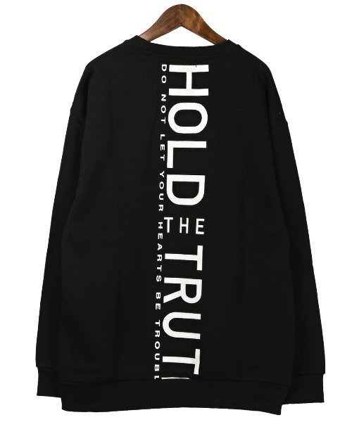 ブラック L ロゴスウェット セール10%OFF】ワンフォークロージング 1111clothing オーバー