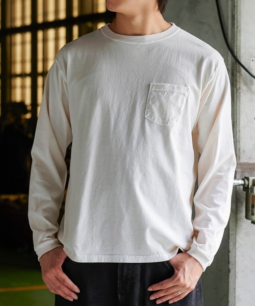GOOD ON（グッドオン） tシャツ GOOD ON L/S クルーポケット Tシャツ