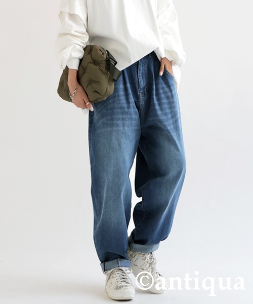 新サイズ登場！カーブパンツ デニムパンツ パンツ レディース